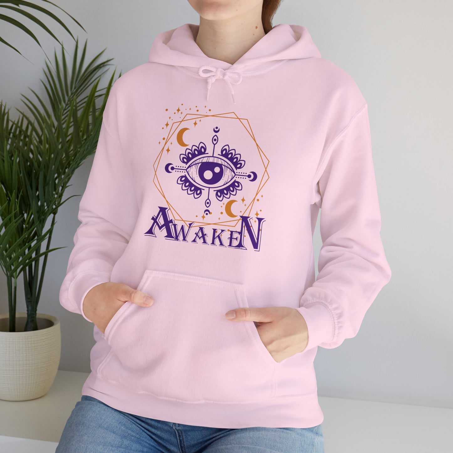 👁️✨Awaken Hoodie — Trust Your Inner Vision, Rise to Higher Truths🌿