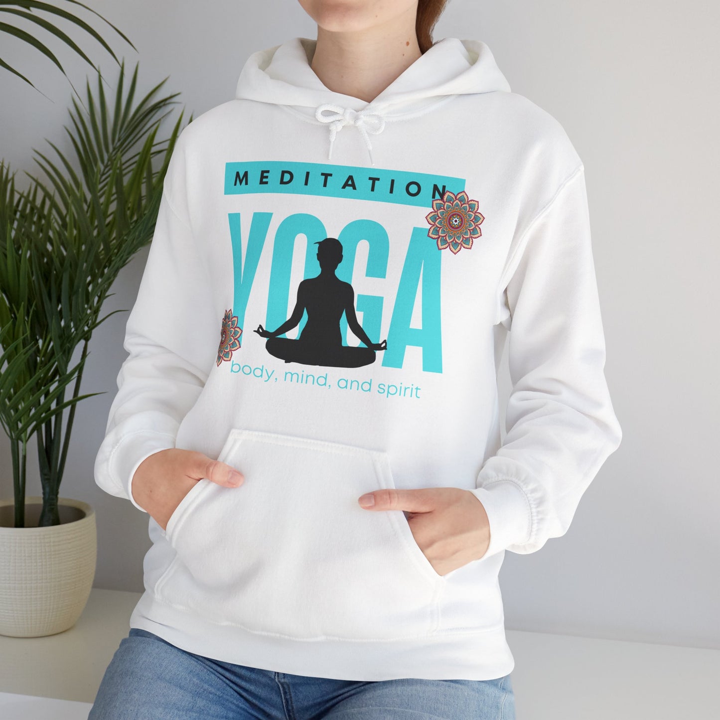 🧘‍♀️✨Mind • Body • Spirit Hoodie — Wear Your Practice, Live Your Peace🌿