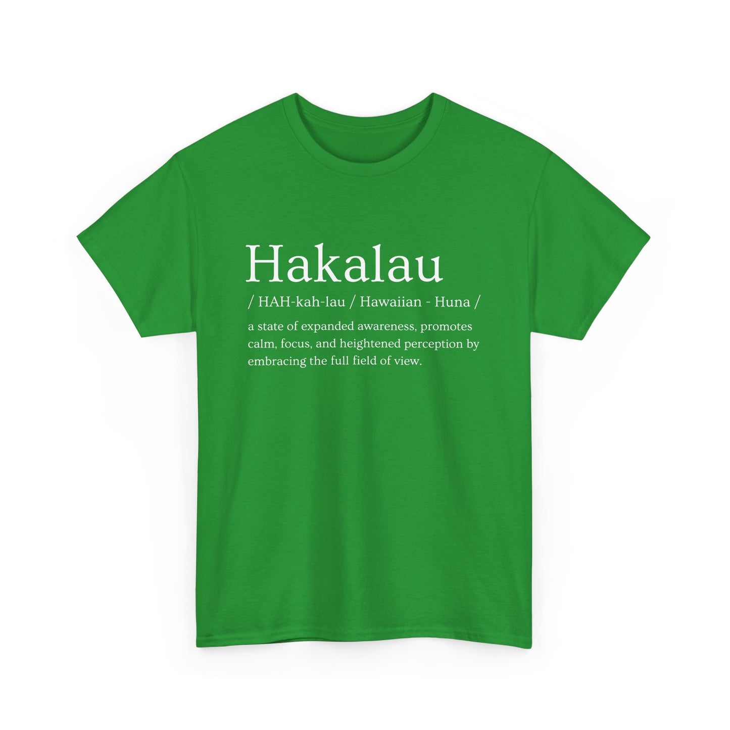 🌴Hakalau Awareness Heavy Cotton Tee - Expand Your Focus