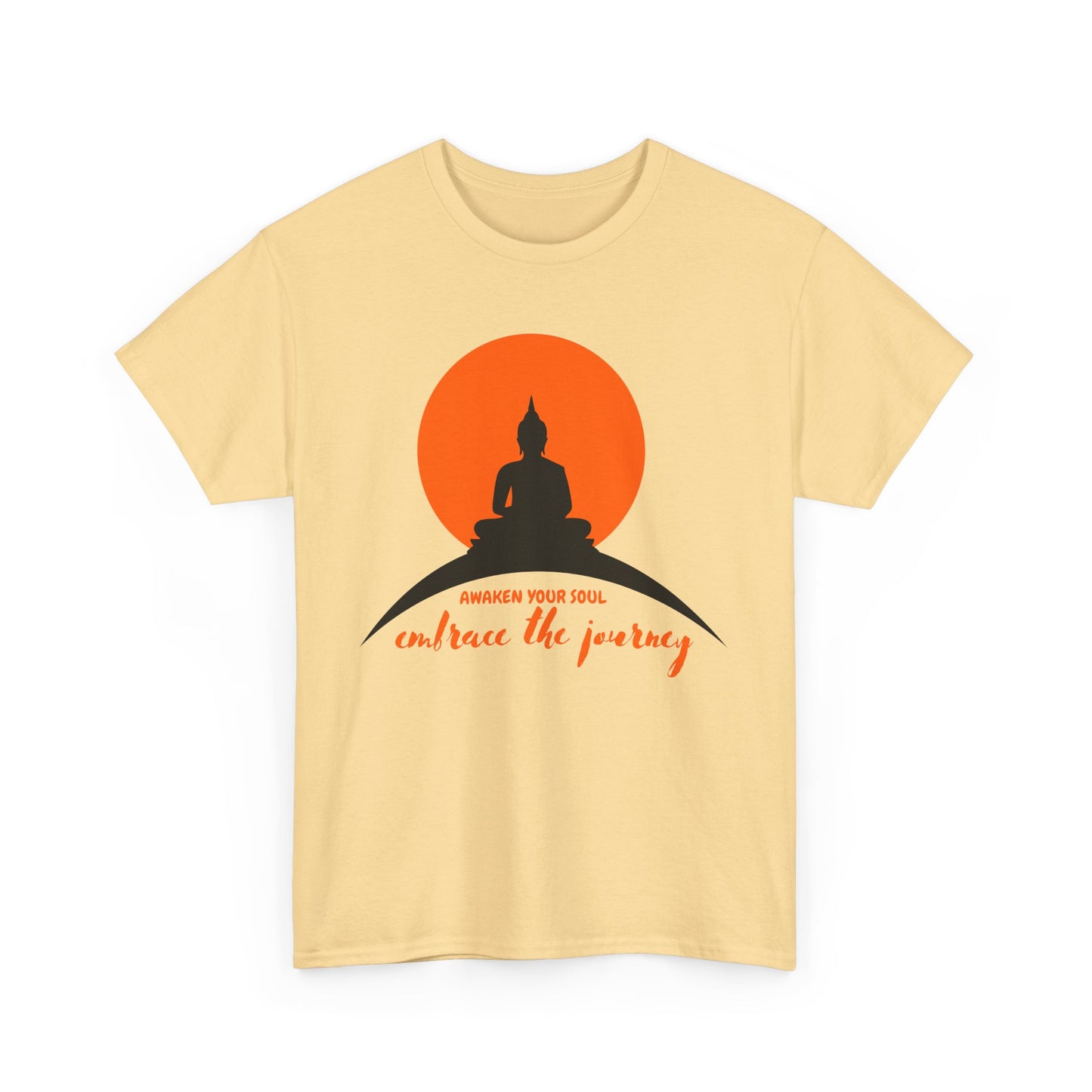 "Awaken Your Soul, Embrace Your Journey" Heavy Cotton Tee