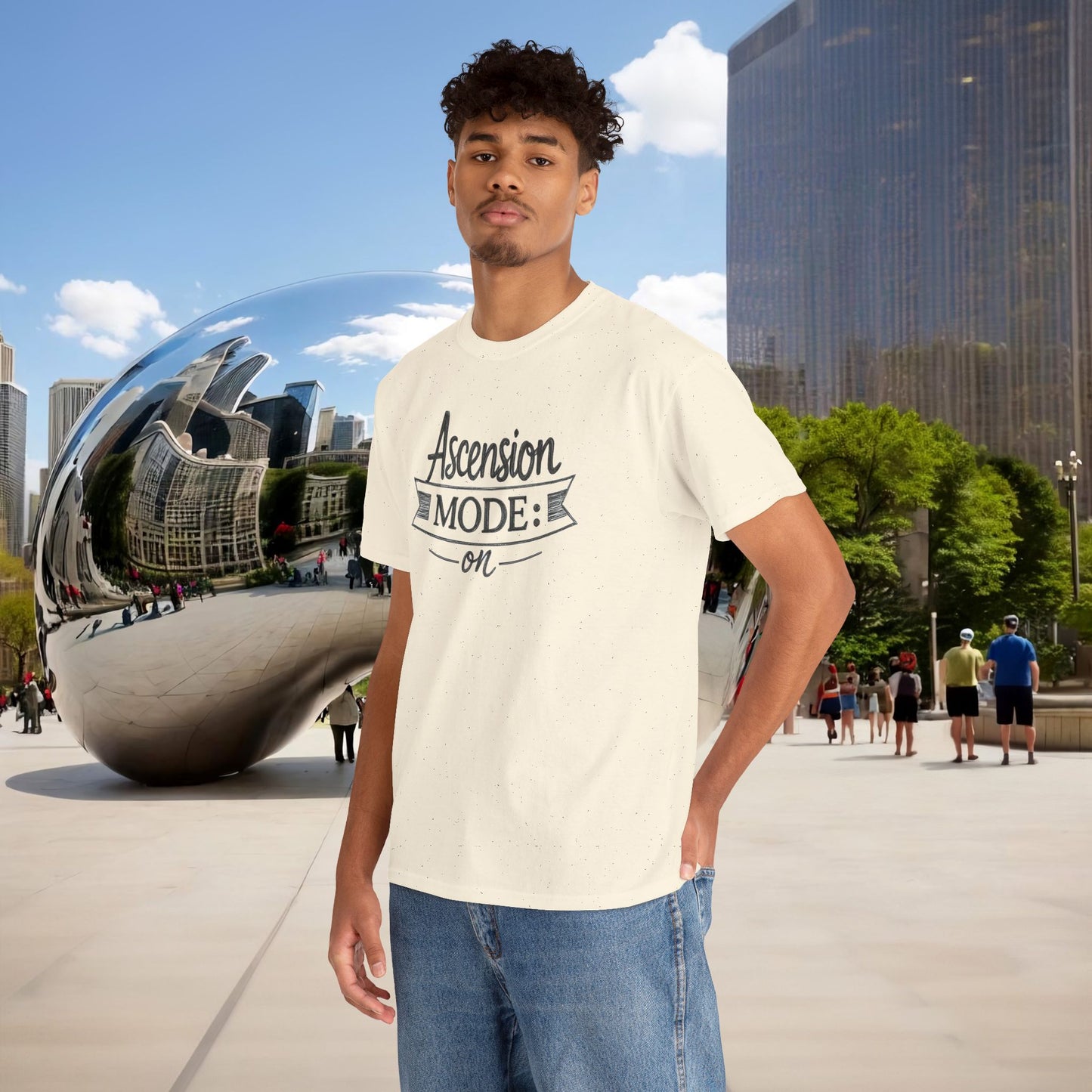 🌙🔥 Menaste "ASCENSION MODE: ON" — Elevated State Tee