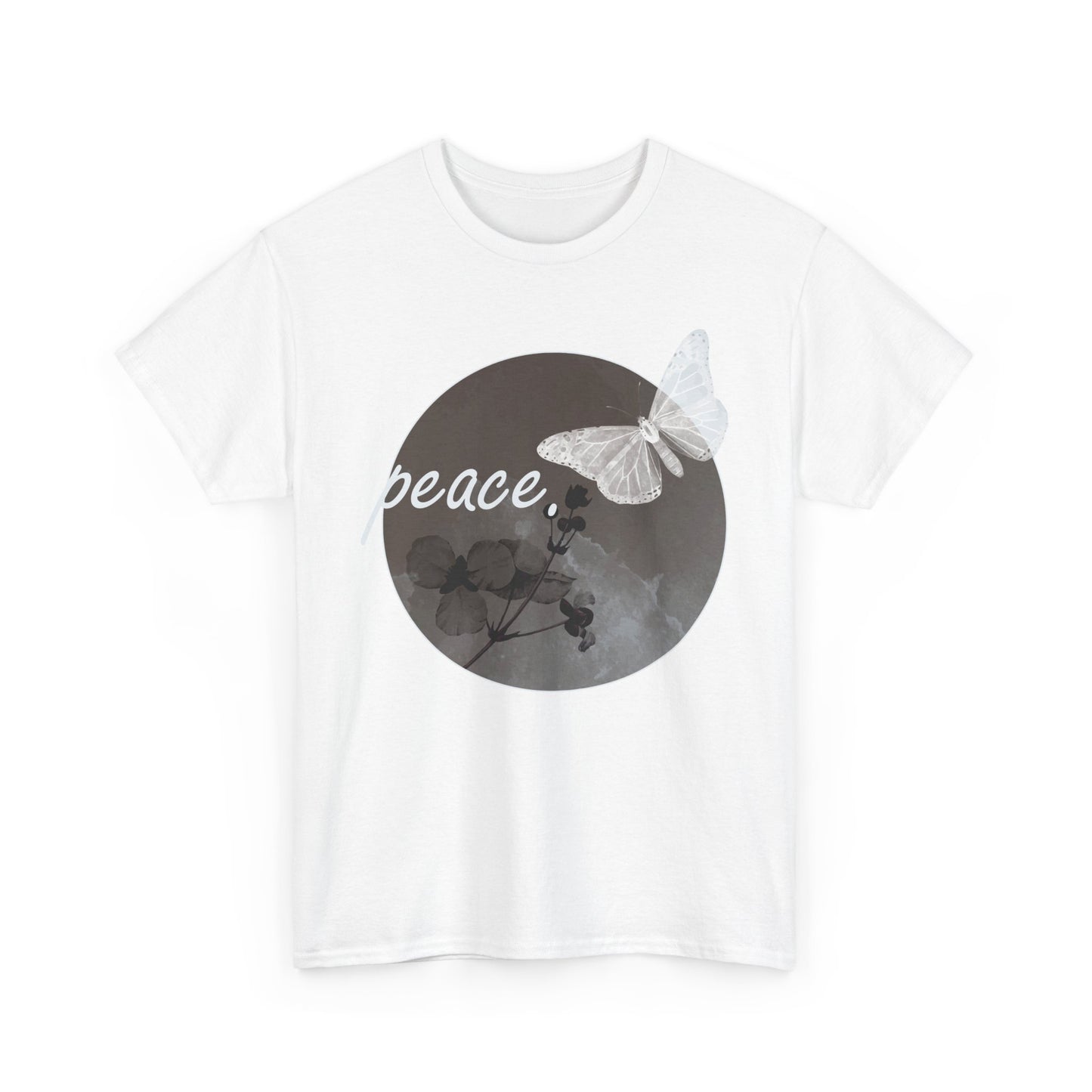Peace Within Heavy Cotton Tee - Grace in Stillness