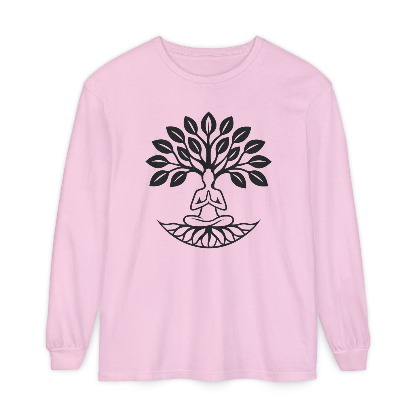🌳Rooted in Stillness - Tree of Self - Long Sleeve Tee
