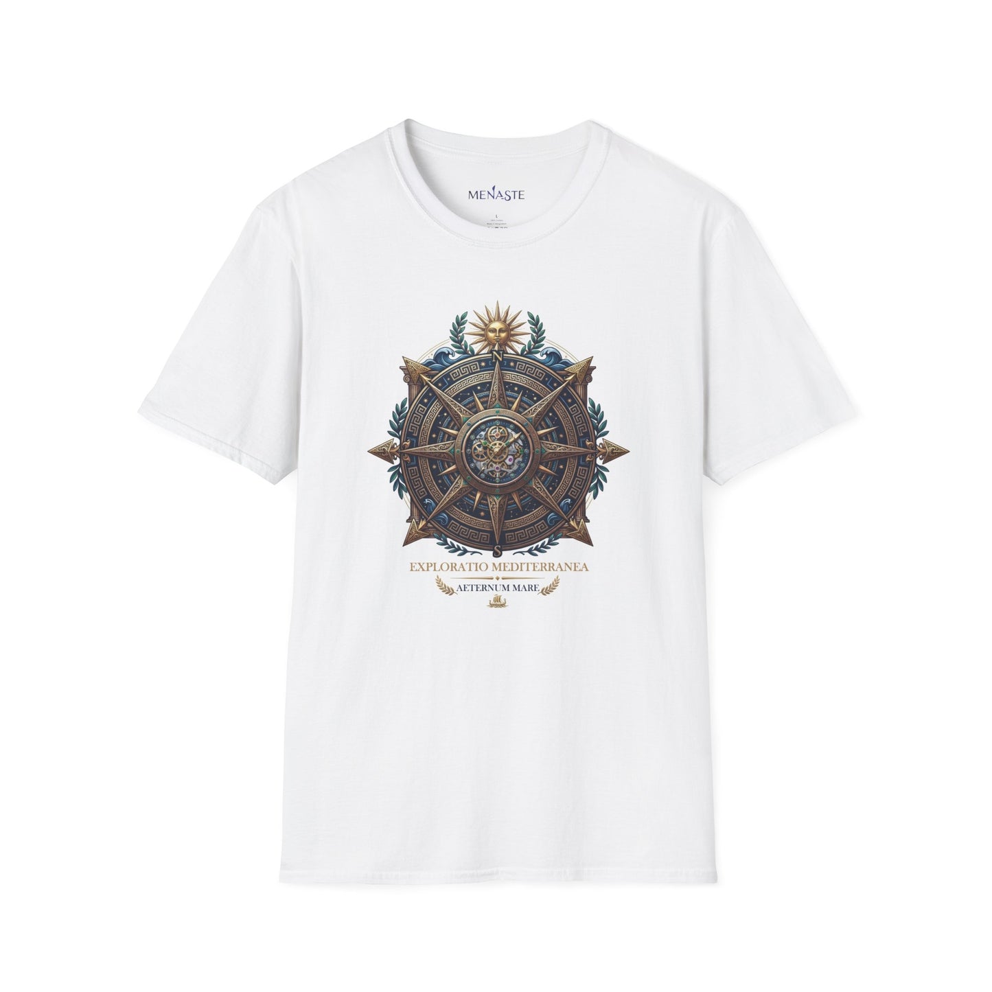 MARE COLLECTION :: Nautical Vintage Compass Graphic Tee ("Compass of the Soul")