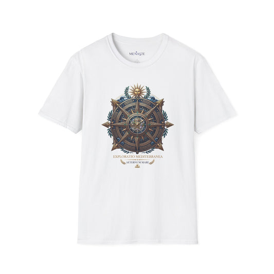 MARE COLLECTION :: Nautical Vintage Compass Graphic Tee ("Compass of the Soul")