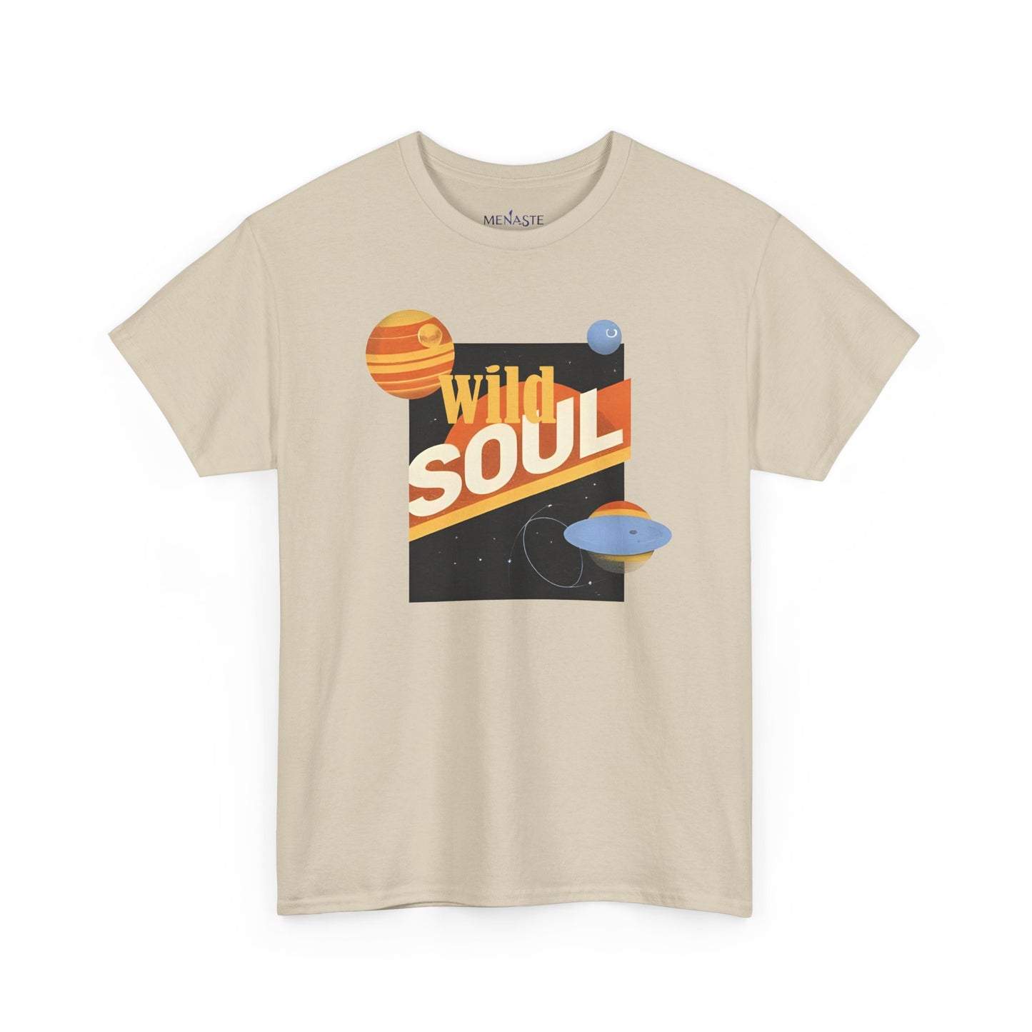 🌌 Menaste "WILD SOUL" — Cosmic Nomad Tee
