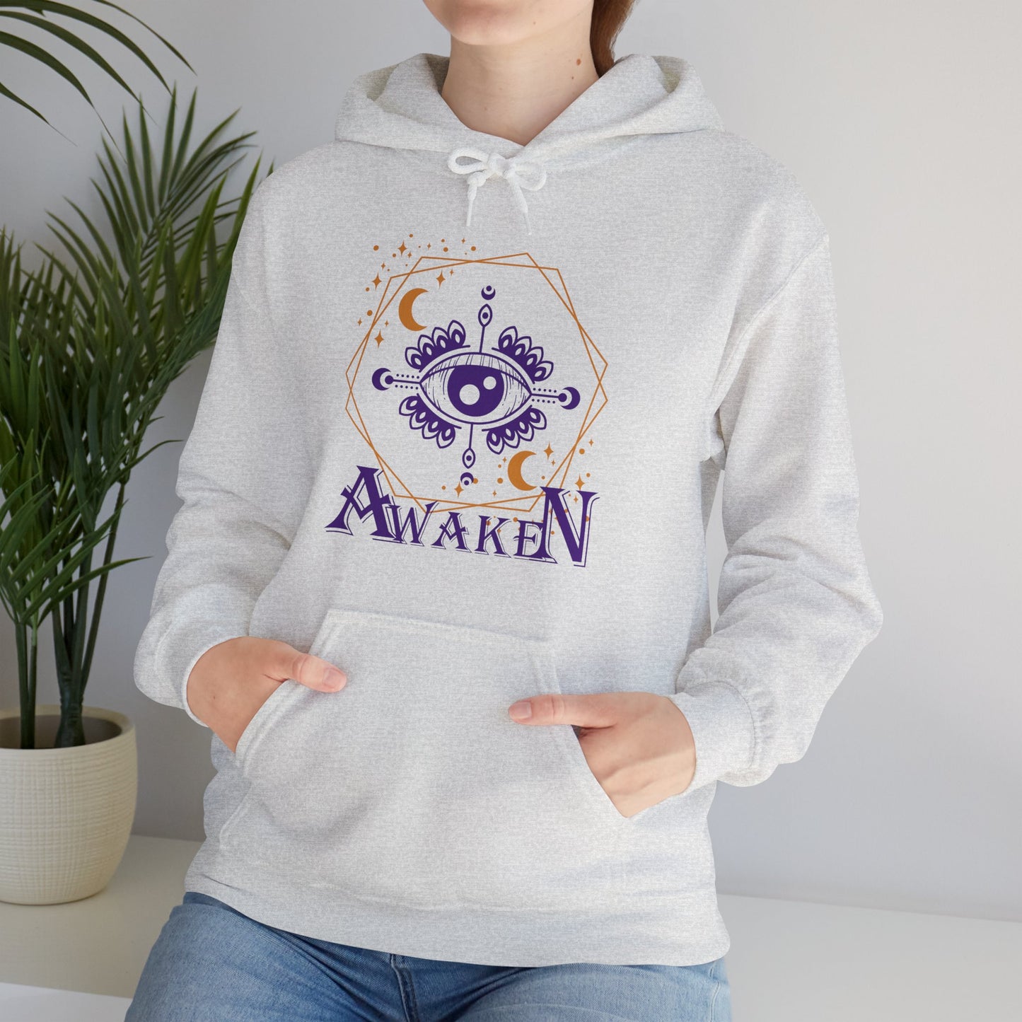 👁️✨Awaken Hoodie — Trust Your Inner Vision, Rise to Higher Truths🌿
