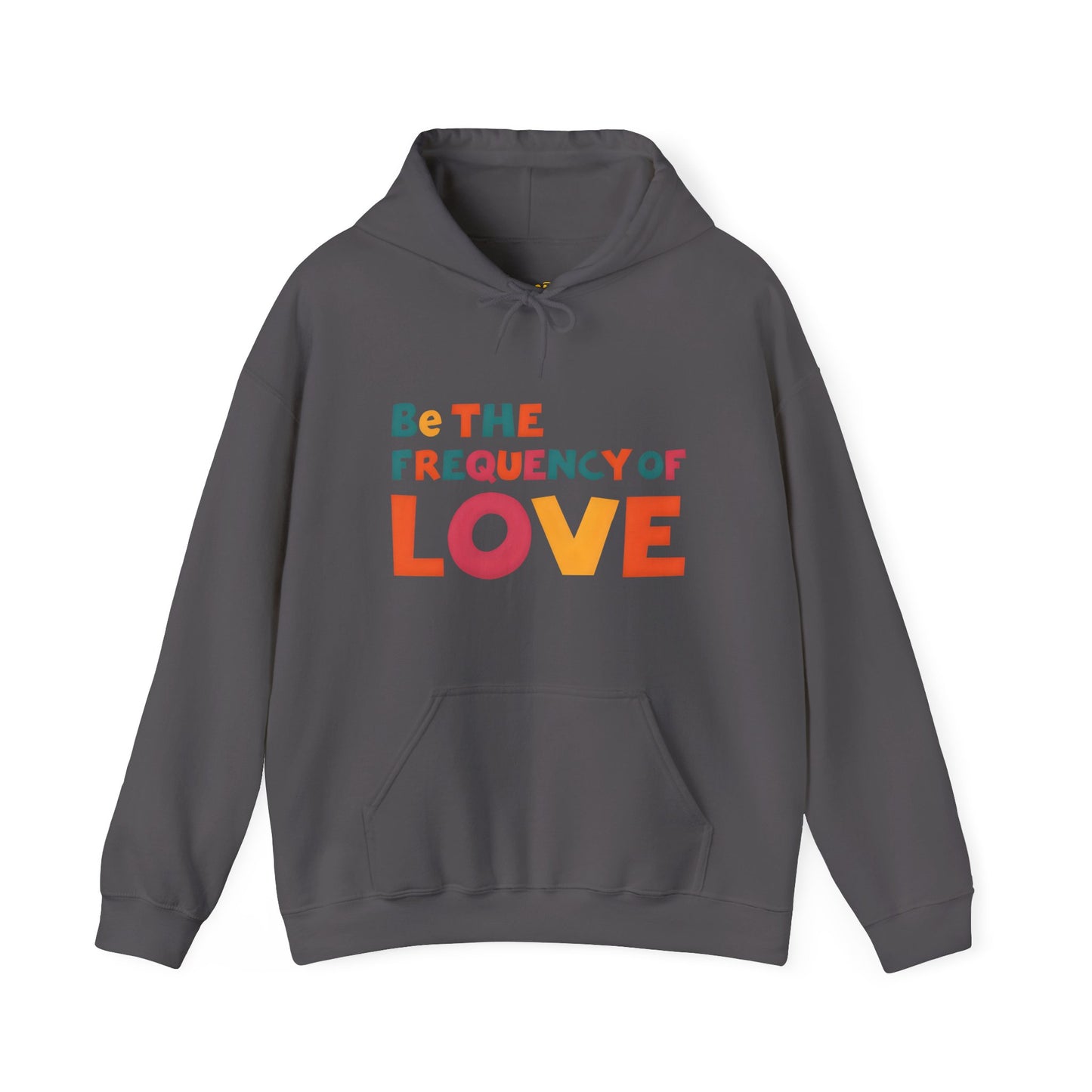 🌠Be the Frequency of Love Hoodie – Colorful Spiritual Vibes | Raise Your Energy Hoodie🌀💖