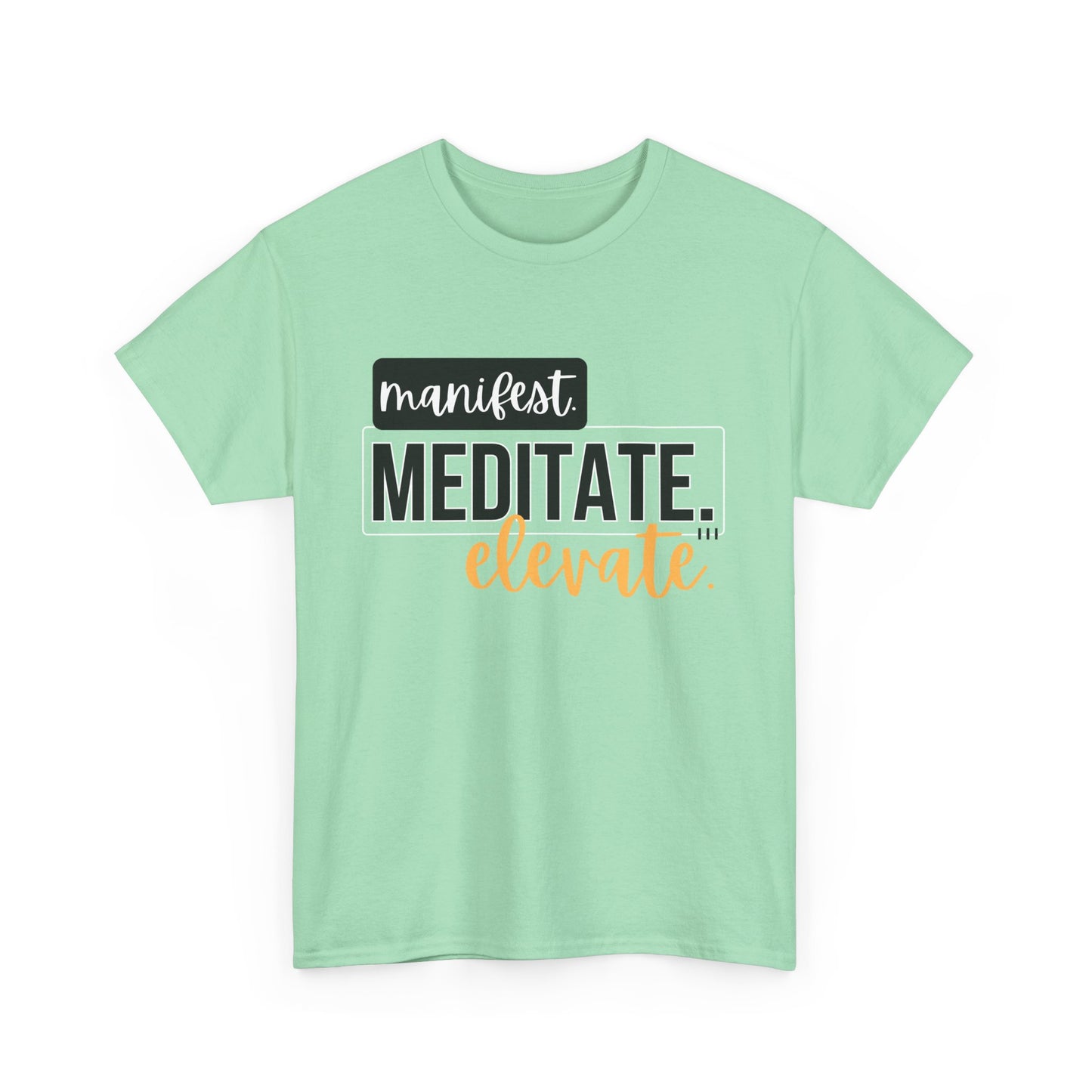 🔮Manifest, Meditate, Elevate Tee - Align, Rise, Repeat