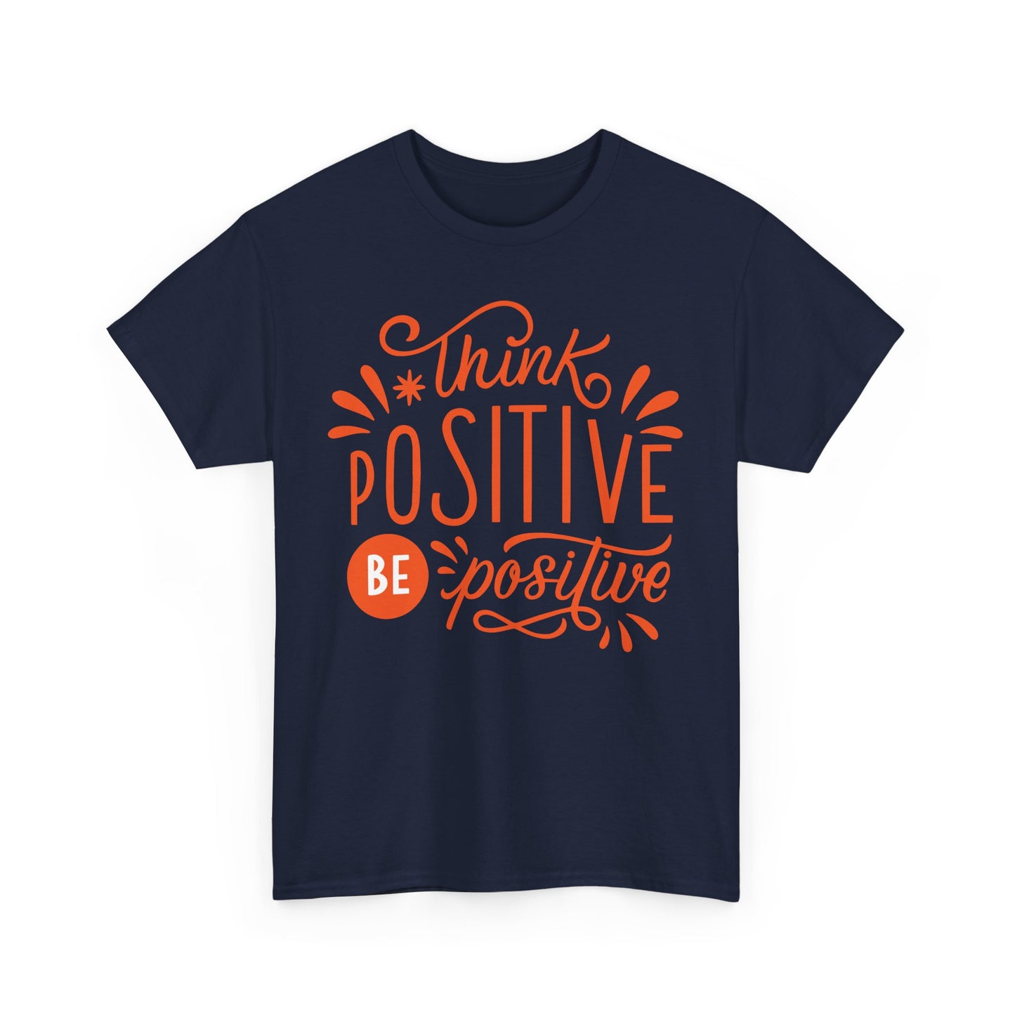 Radiant Mindset Heavy Cotton Tee - Where Thoughts Bloom Into Light