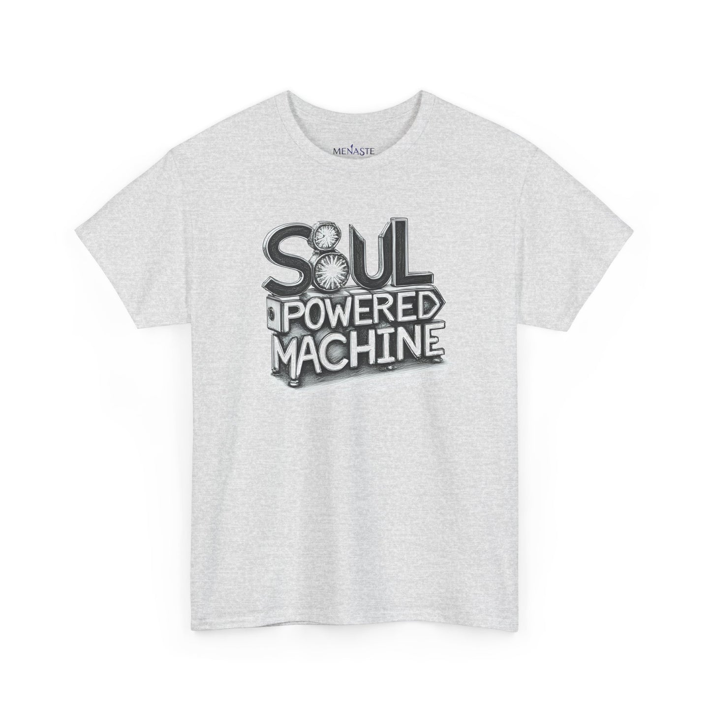 ⚙️ Menaste “Soul Powered Machine” Tee