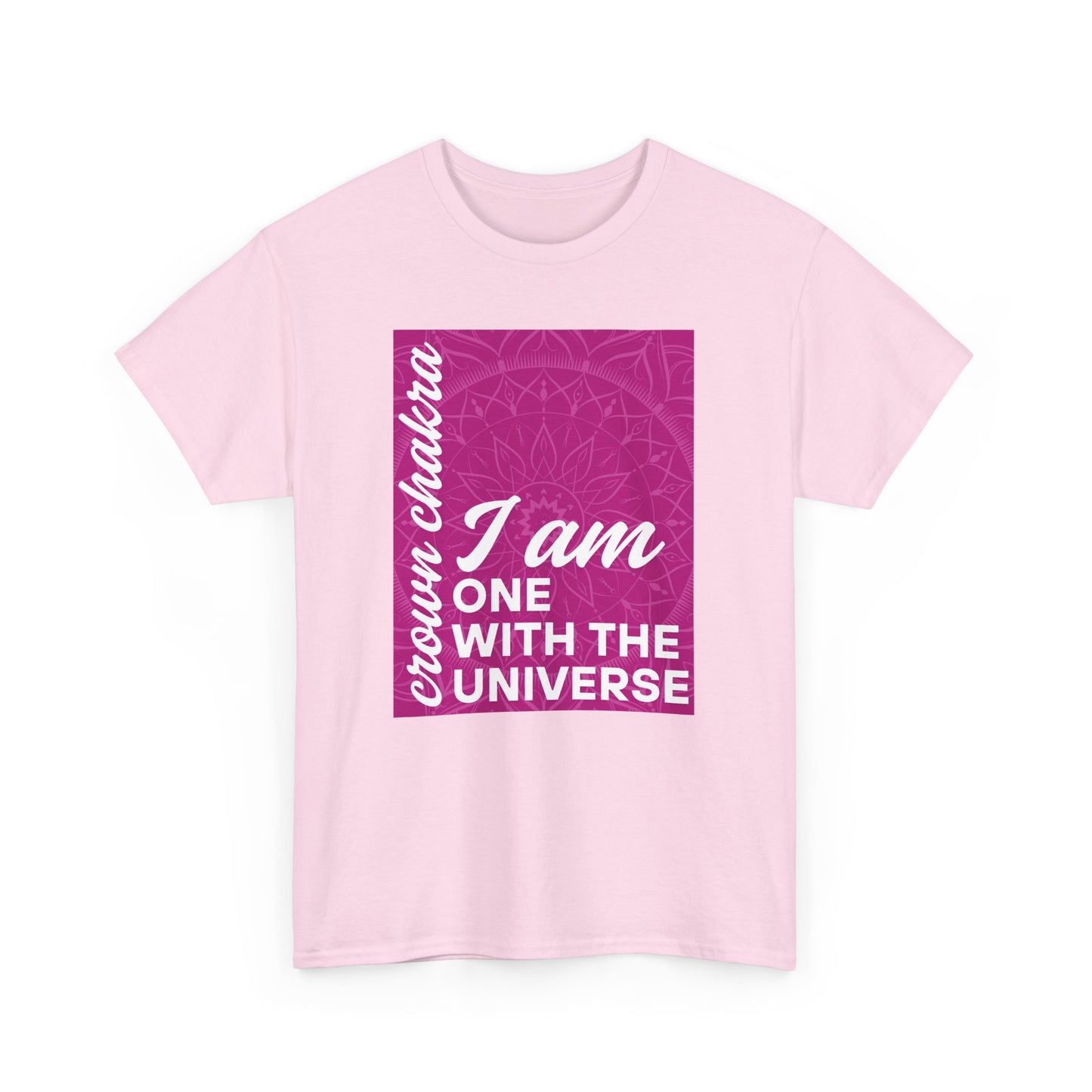 👑Cosmic Unity Heavy Cotton Tee - I Am One with the Universe