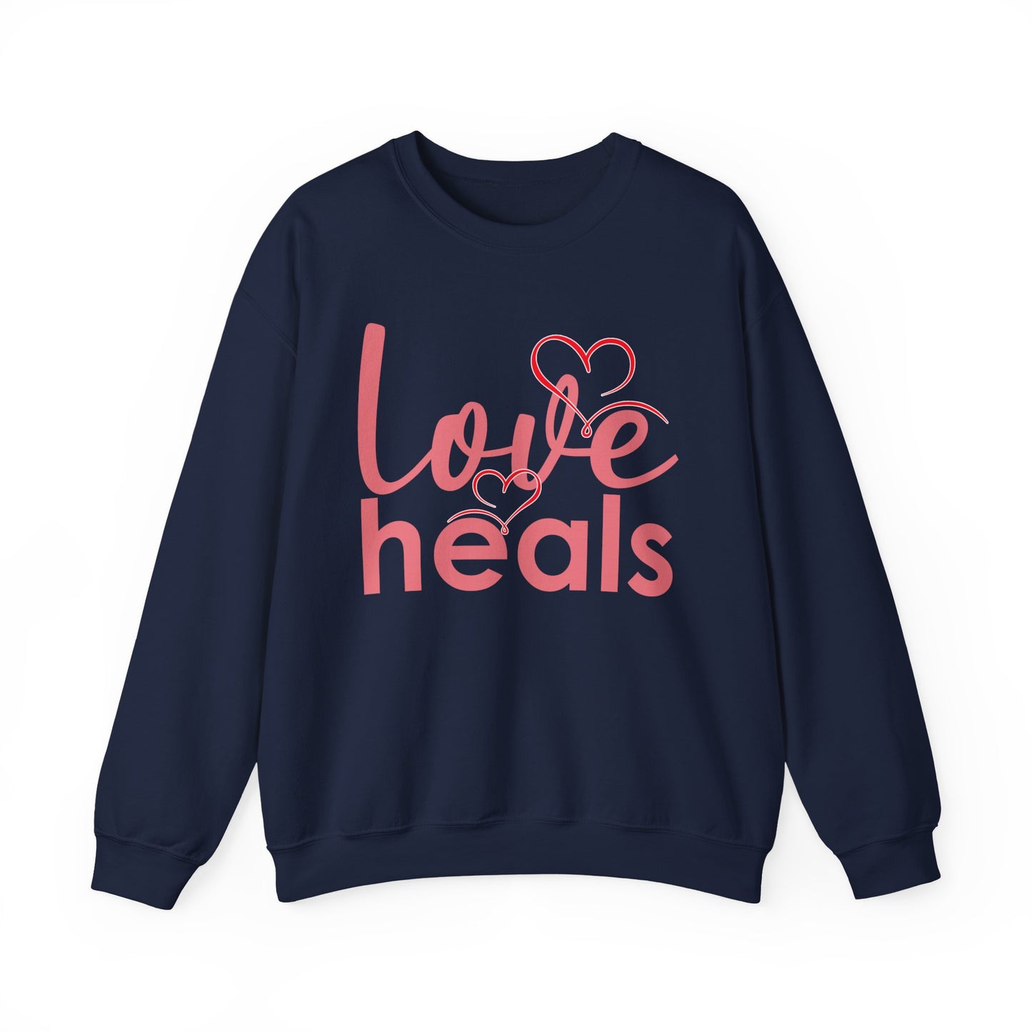 💗Love Heals - Heartlight Crewneck Sweatshirt