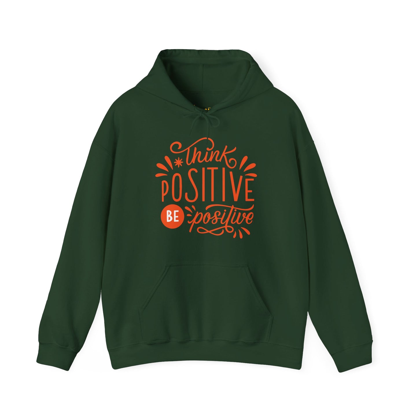 💛Think Positive, Be Positive Hoodie✨🌿