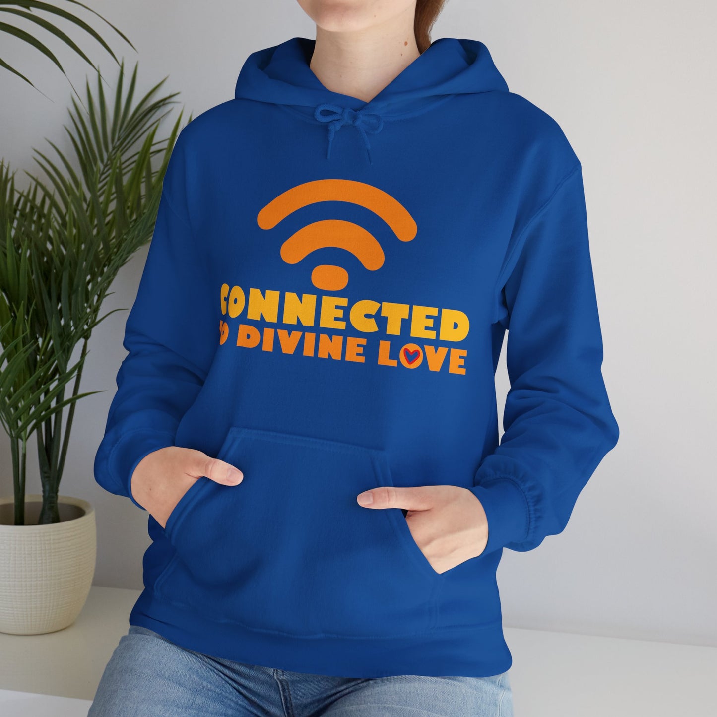 🌐💖Connected to Divine Love Hoodie🌐💖