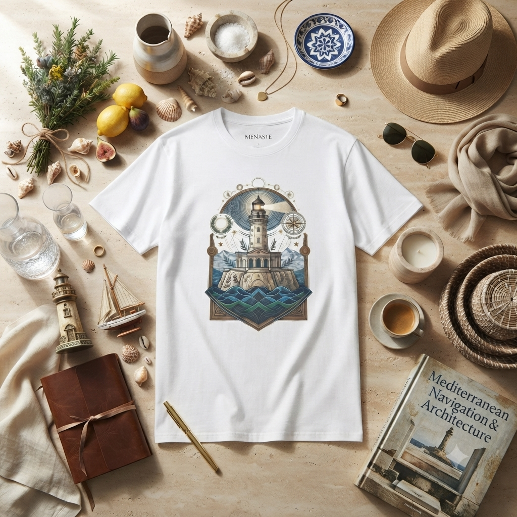 MARE COLLECTION :: Lighthouse Nautical T-Shirt