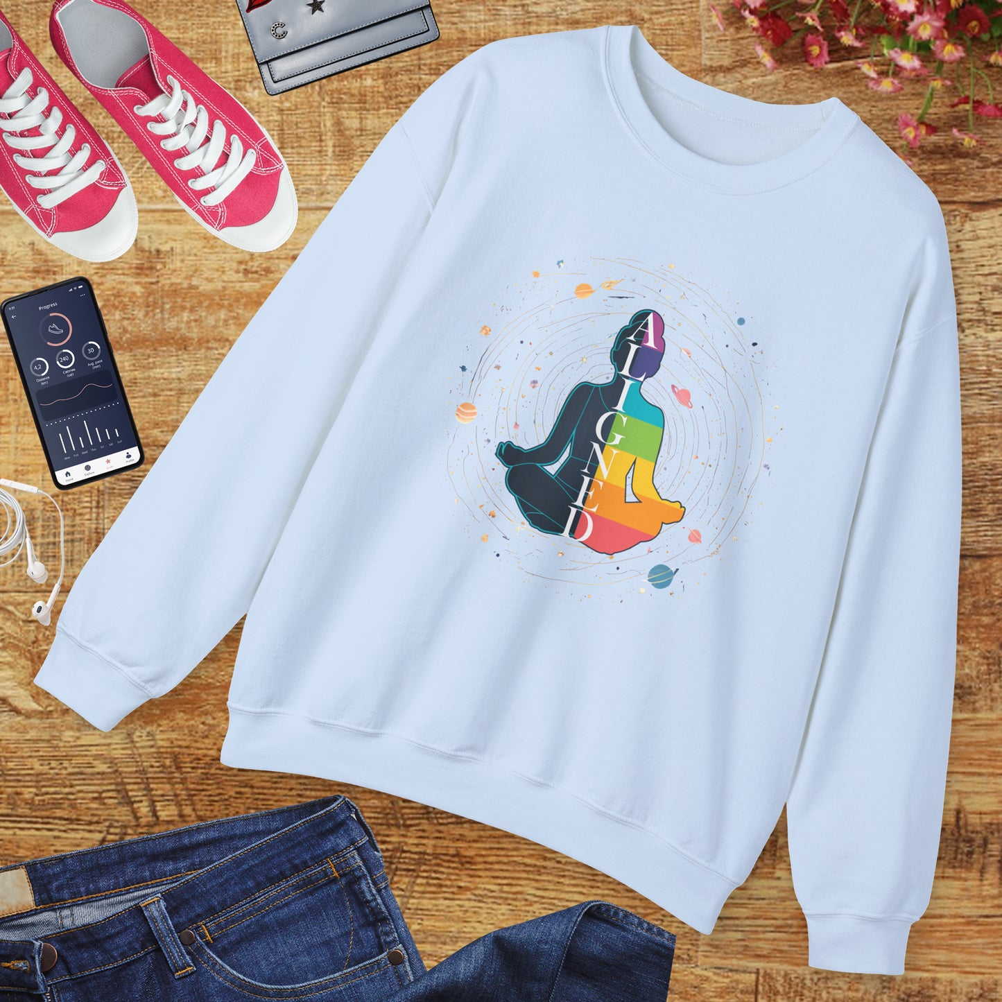 ✨Aligned Within - Chakra Balance Crewneck Sweatshirt