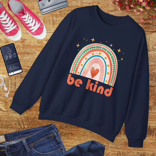 🌈Be Kind - Wear the Rainbow Within - Crewneck Sweatshirt