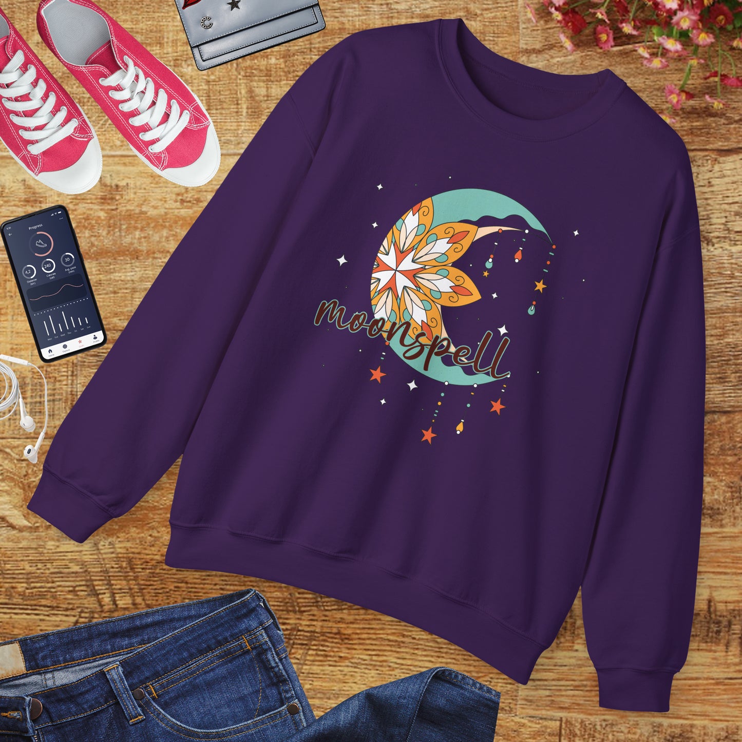 🌙Moonspell - Lunar Dreams Crewneck Sweatshirt