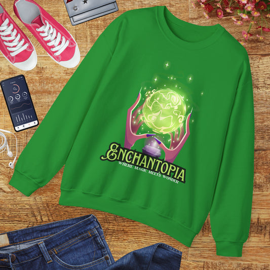 🔮Enchantopia - Where Magic Meets Wonder Crewneck Sweatshirt