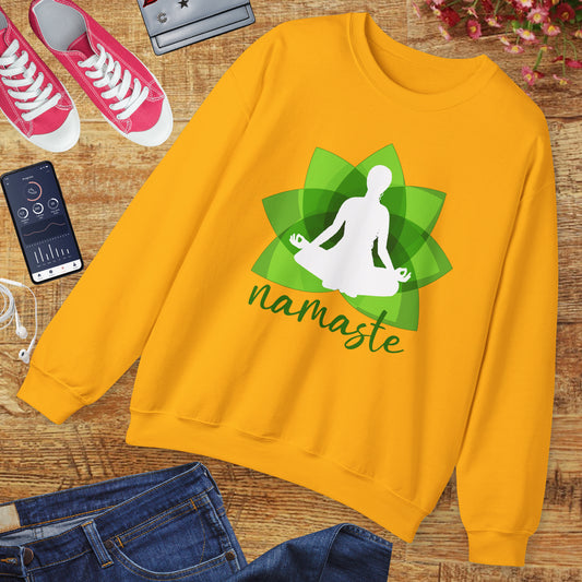 🌱Namaste Bloom - Sacred Stillness Sweatshirt