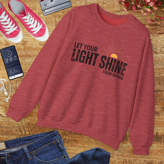 🌞Let Your Light Shine From Within - Radiance Crewneck Sweatshirt