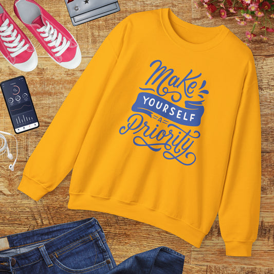 💖Sacred Reminder — You Matter, Too - Motivational Crewneck Sweatshirt