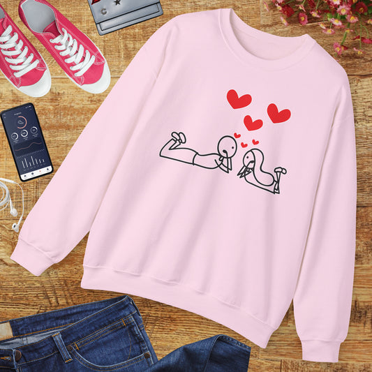 💞Love Looks Like This - Cozy Connection Sweatshirt