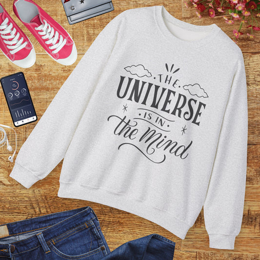 🪐Mindful Cosmos - The Universe Within Crewneck Sweatshirt