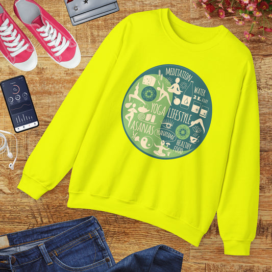 🌀Align Within - Live the Yoga Way Crewneck Sweatshirt