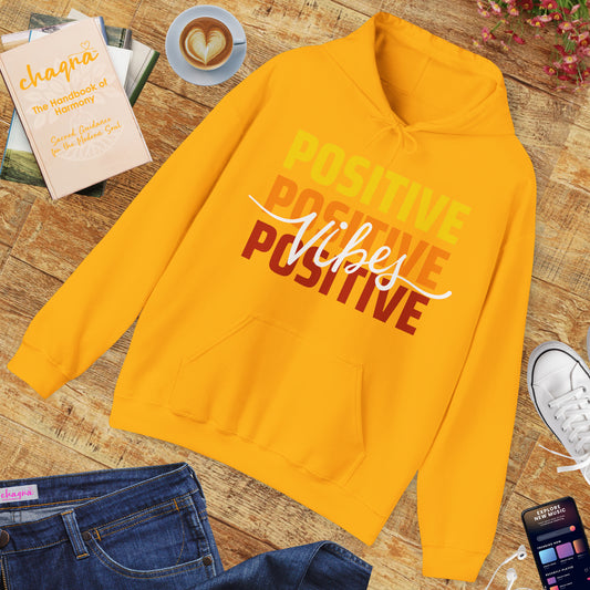 ✨ Positive Vibes - Powerful Motto Hooded Sweatshirt