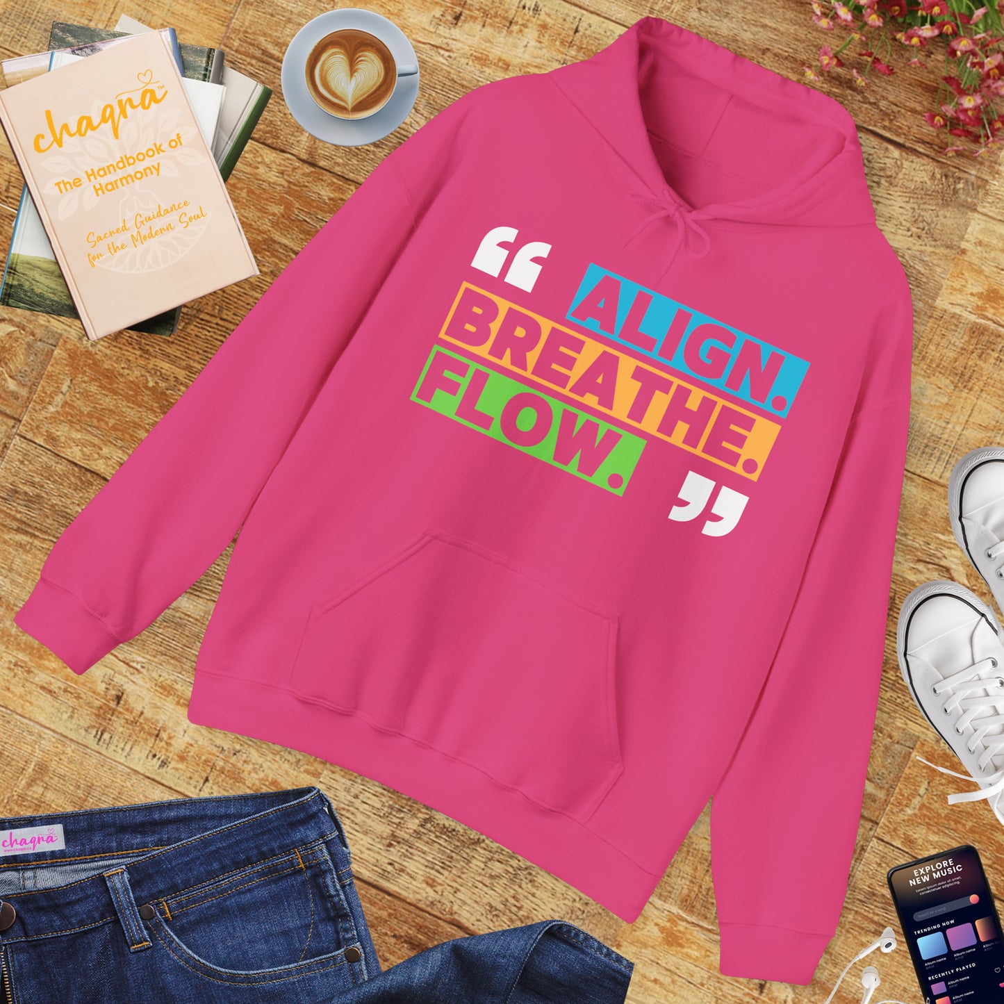 🌬️Align. Breathe. Flow. Hoodie🌙✨🌿