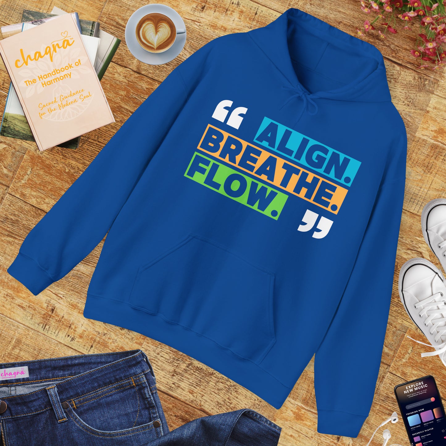🌬️Align. Breathe. Flow. Hoodie🌙✨🌿