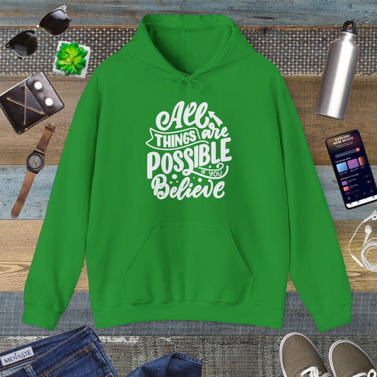 🤍 Menaste "BELIEVE" — Limitless Potential Hoodie