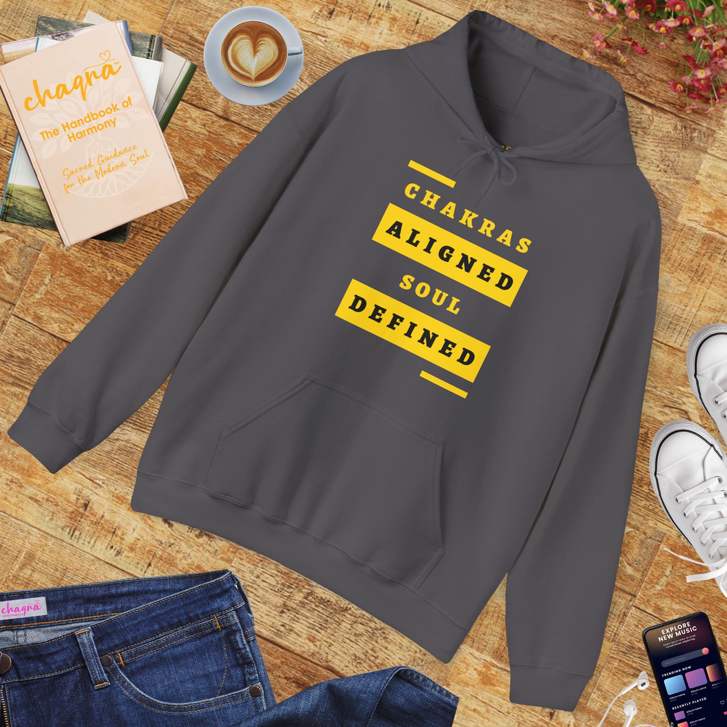 🌀Chakras Aligned, Soul Defined Hoodie✨