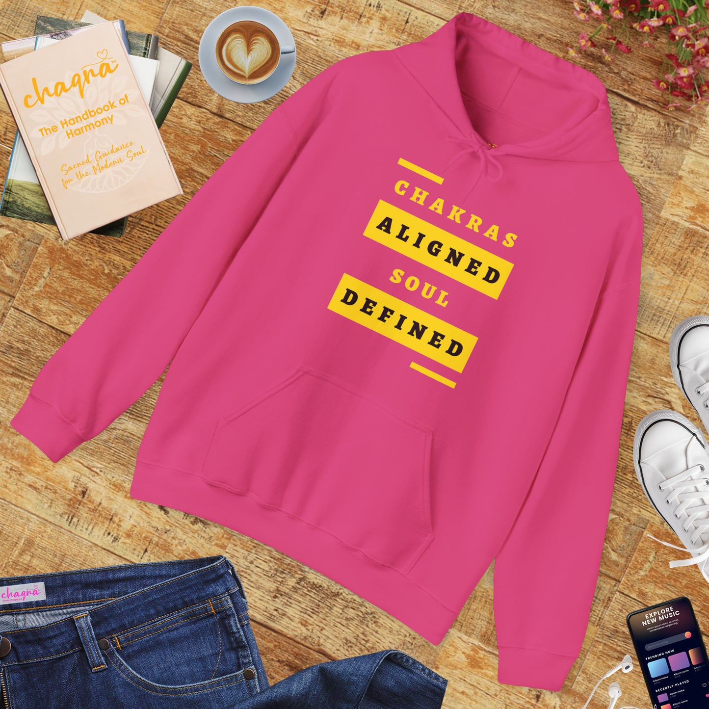 🌀Chakras Aligned, Soul Defined Hoodie✨