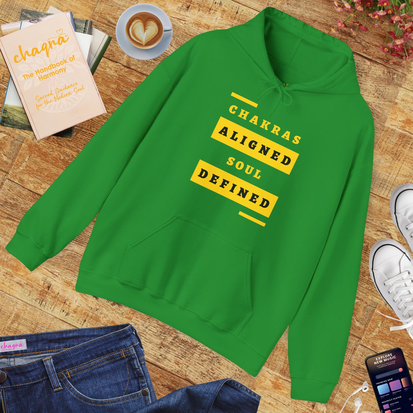 🌀Chakras Aligned, Soul Defined Hoodie✨