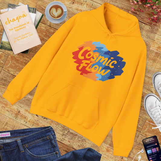 🌠Cosmic Flow Hoodie – Spiritual Starseed Vibes | Unisex Chakra Hoodie for Free Souls✨🌀