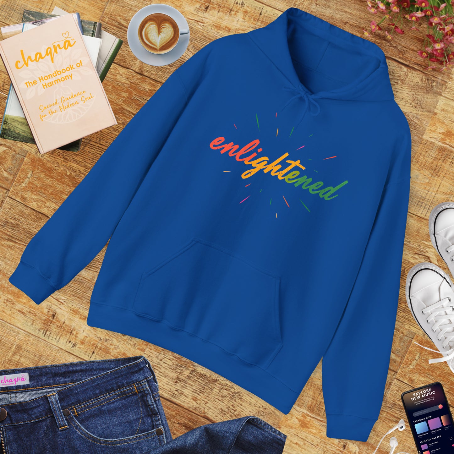 🌈ENLIGHTENED Hoodie — Street Soul Meets Higher Vibes✨🔥