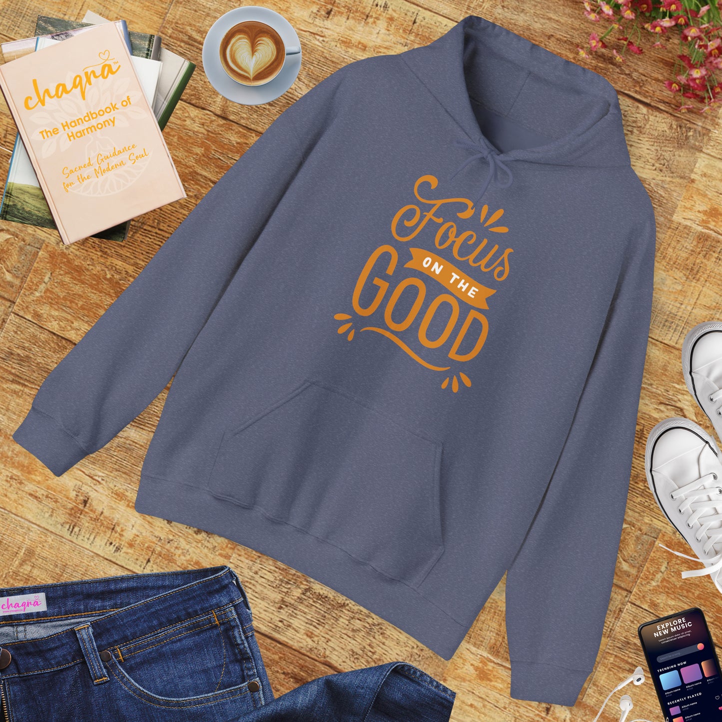🌟"Focus on the Good" Mantra Hoodie🌟