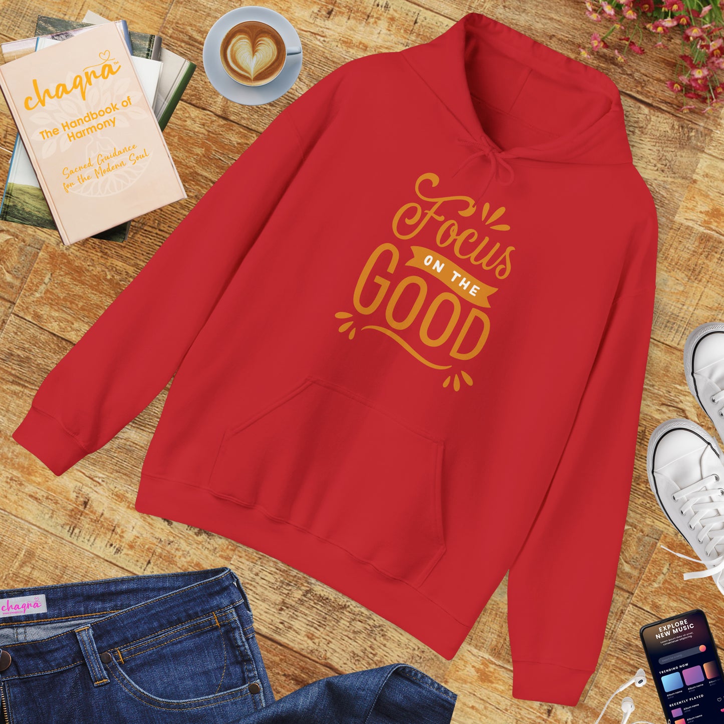 🌟"Focus on the Good" Mantra Hoodie🌟