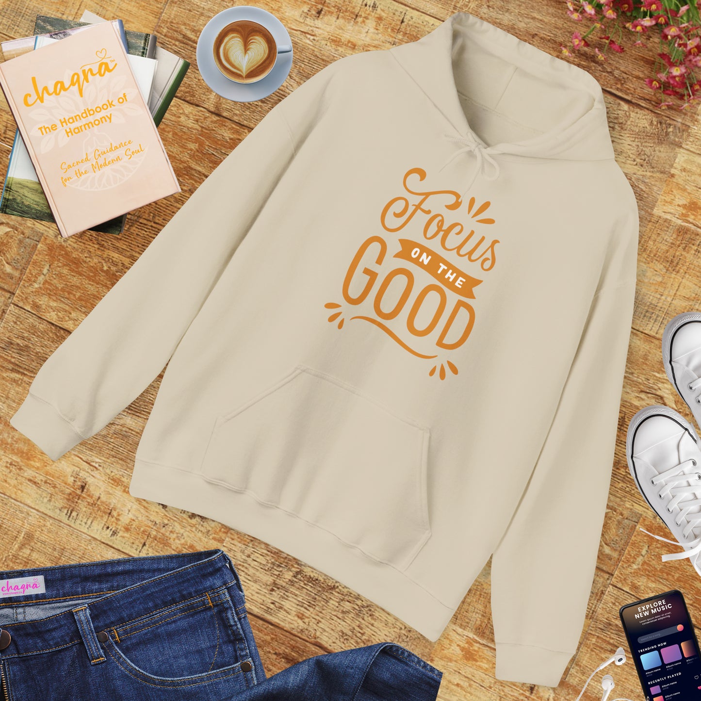 🌟"Focus on the Good" Mantra Hoodie🌟