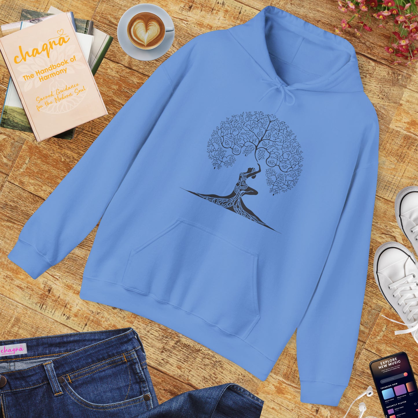 🌳Goddess Tree Hoodie — Rooted in Strength, Reaching in Grace✨