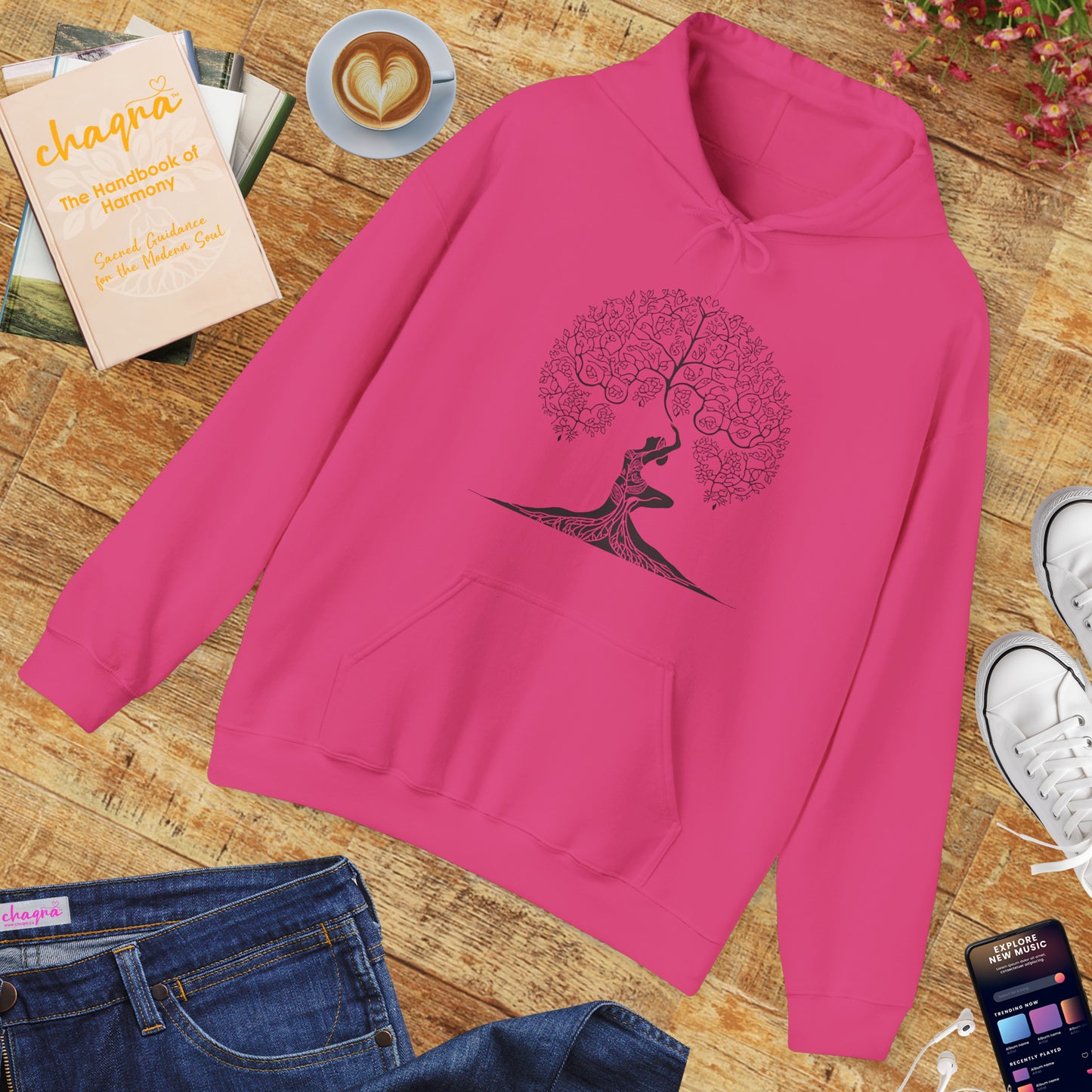 🌳Goddess Tree Hoodie — Rooted in Strength, Reaching in Grace✨