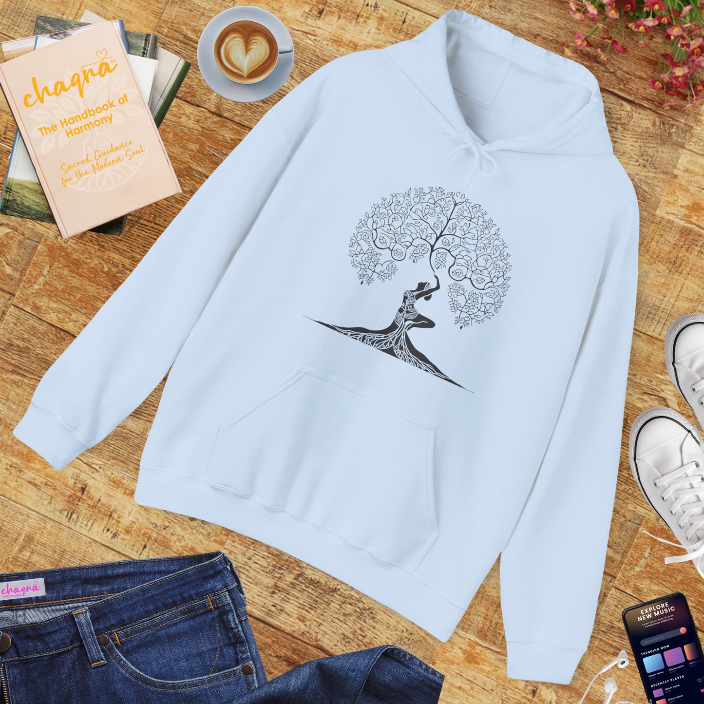 🌳Goddess Tree Hoodie — Rooted in Strength, Reaching in Grace✨