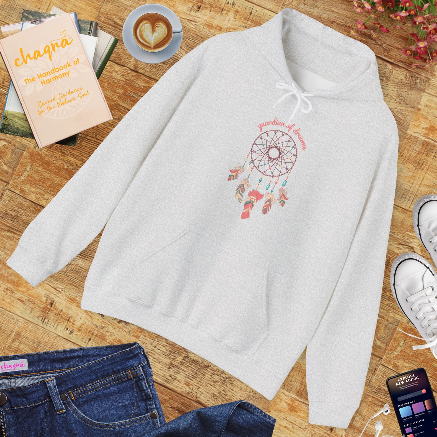 🌙💫✨🌸Guardian of Dreams Cozy Hoodie🌸✨💫🌙