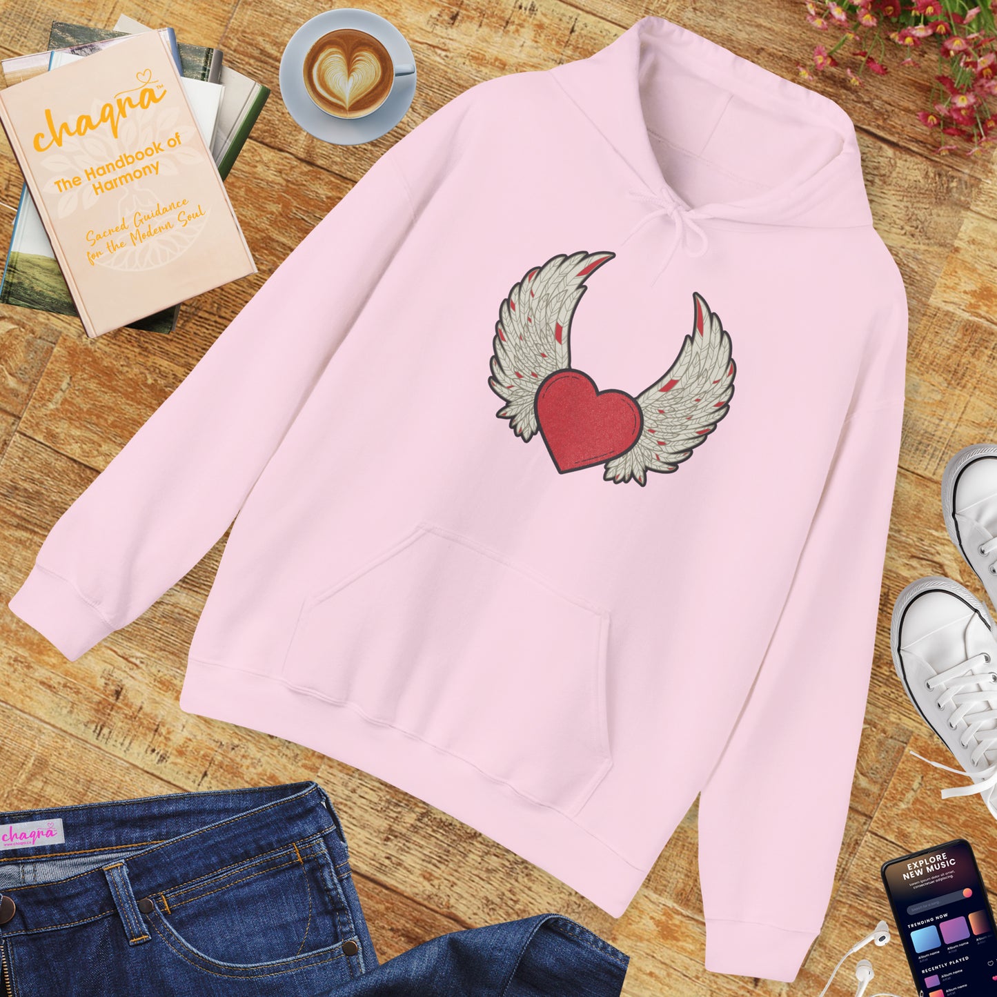 ❤️Heart Wings Hoodie – Love in Flight 🌟✨