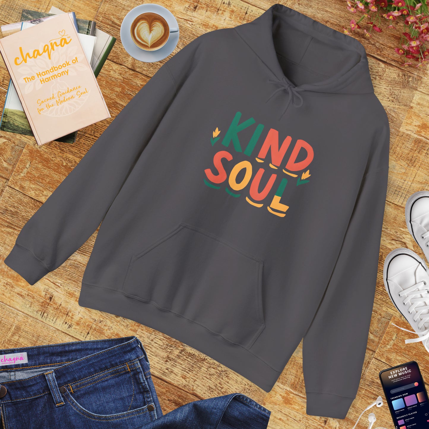 🌈KIND SOUL Hoodie — Wear Your Light, Share Your Warmth💖