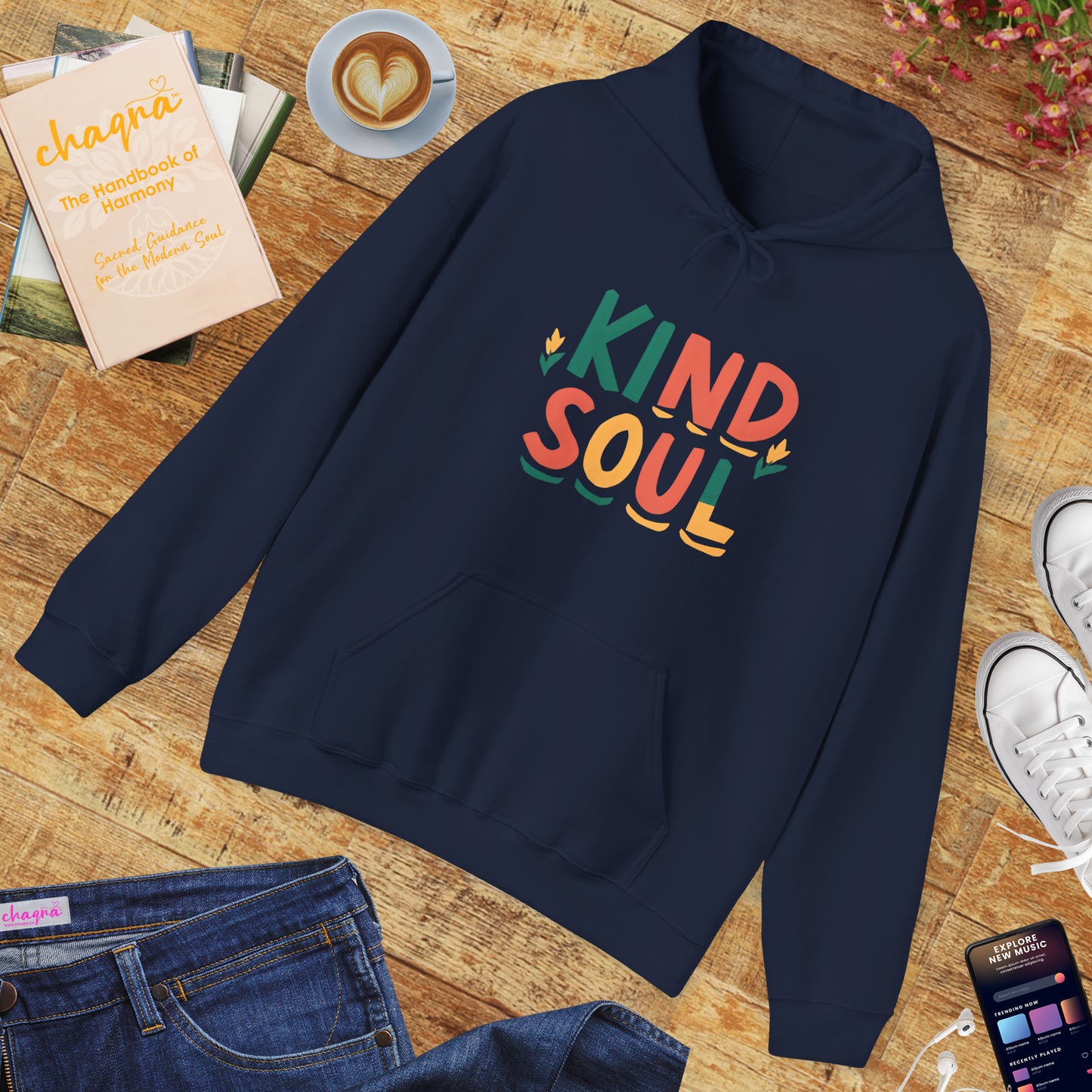 🌈KIND SOUL Hoodie — Wear Your Light, Share Your Warmth💖