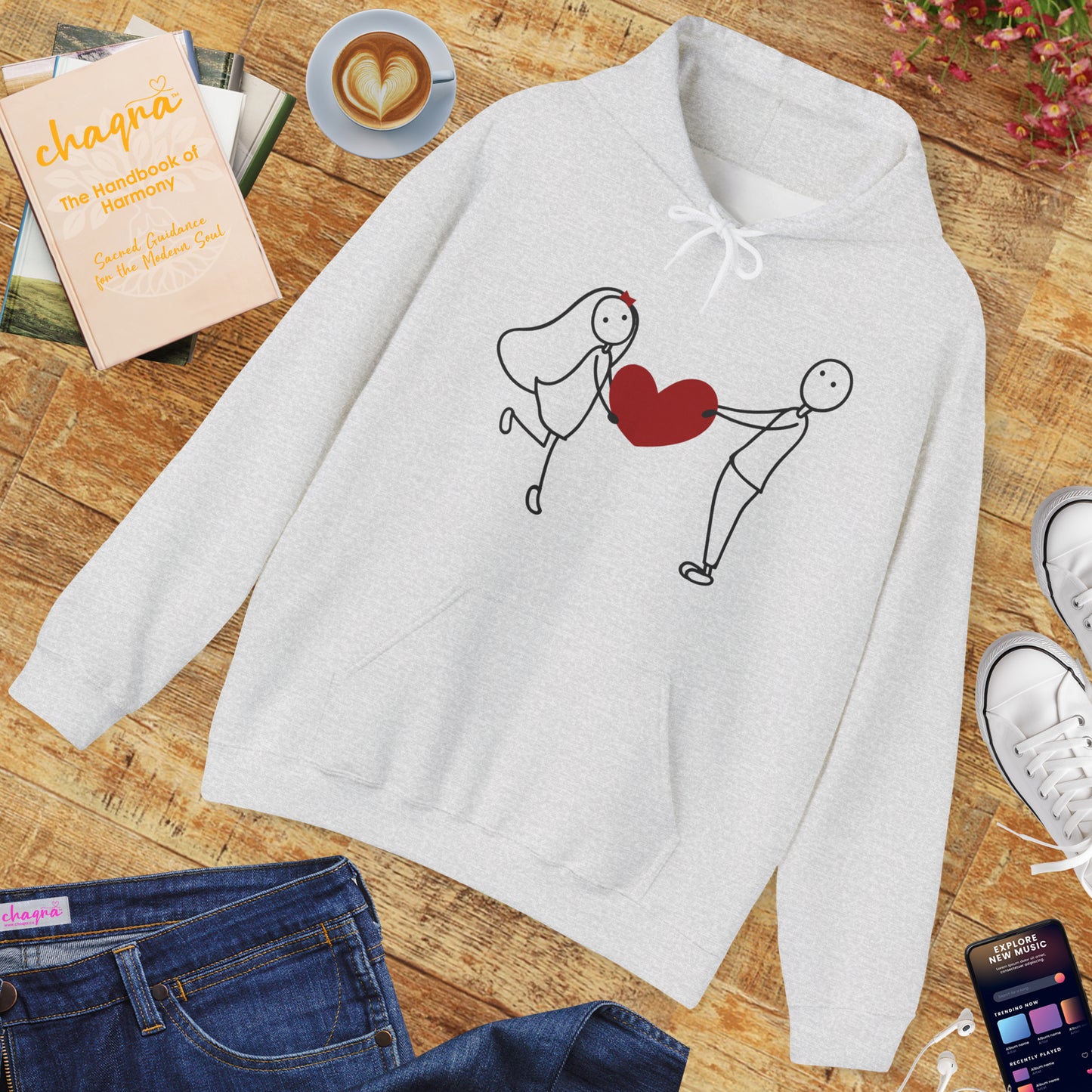 💗🕊️Love Heals Hoodie - Wear the Warmth of the Heart